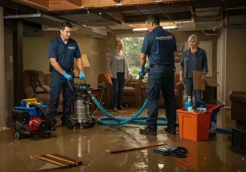 Basement Water Extraction and Removal Techniques process in Godfrey, IL